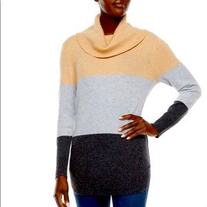 St. John's Bay Womens Cowl Neck Long Sleeve Pullover Sweater size medium